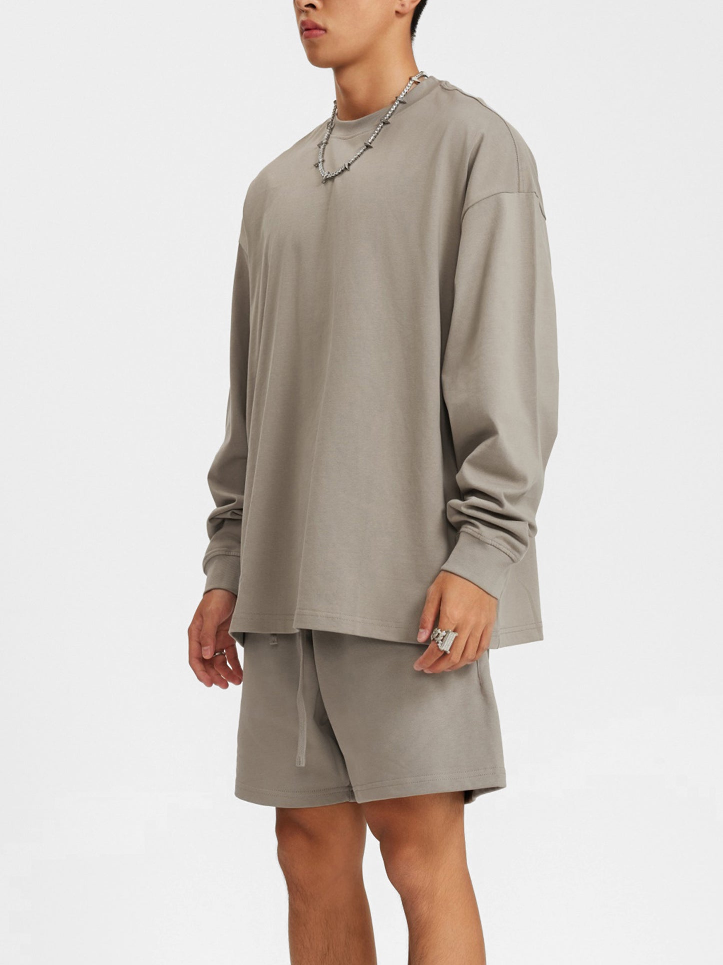 All Blues Ben Frank$ Oversized Long Sleeve