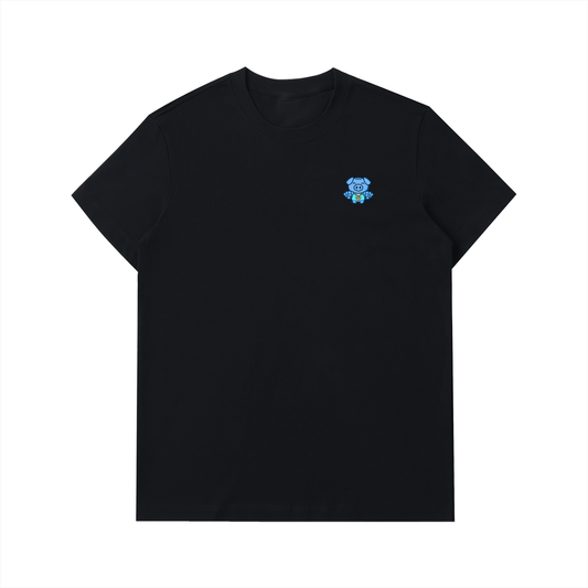 All Blues Marino Heavyweight Cotton T Shirt