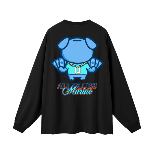 All Blues Marino Oversized Long Sleeve