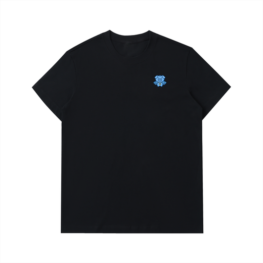 All Blues Logo (front only) Heavyweight Cotton T Shirt