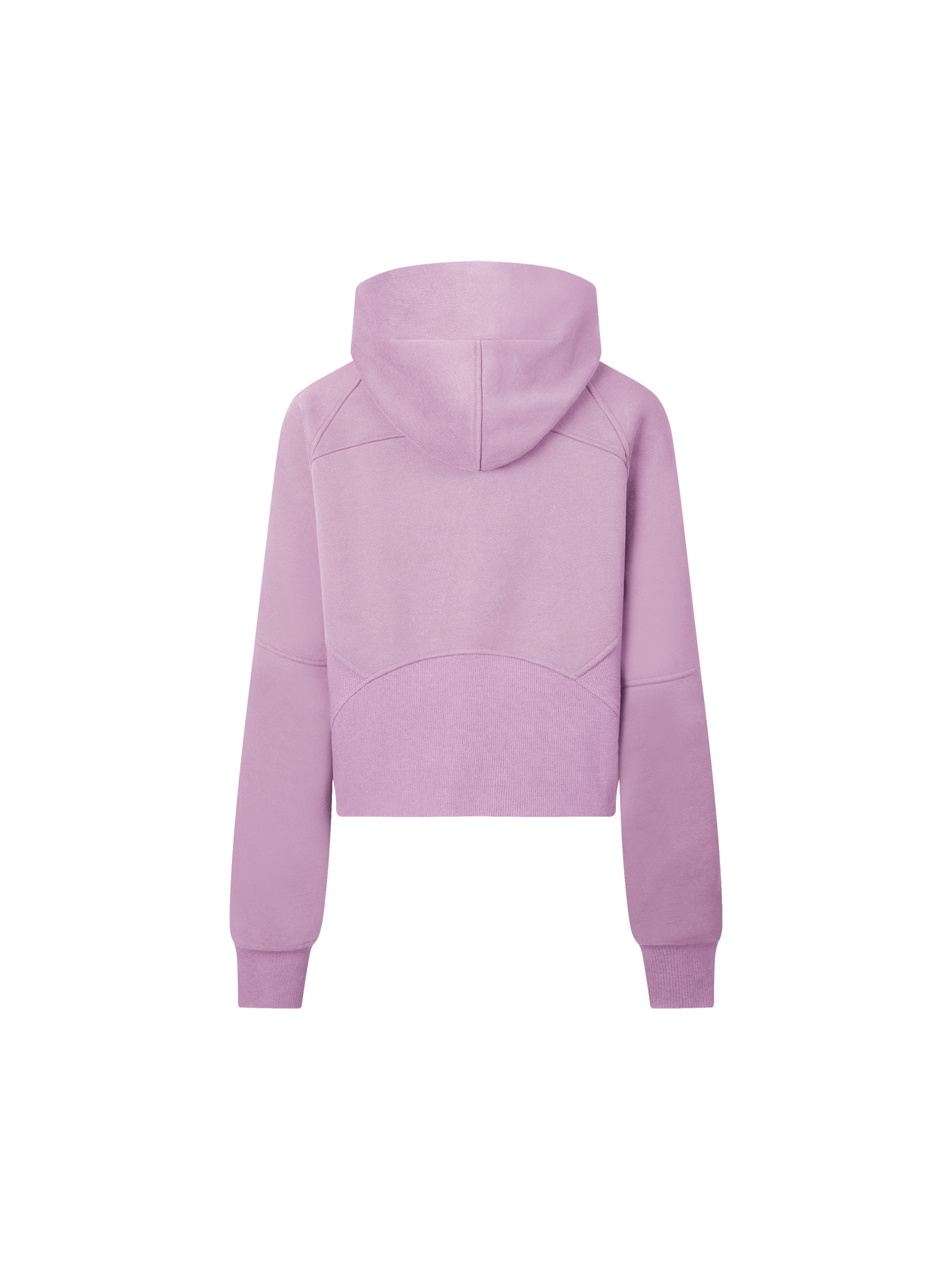 All Blues Breast Cancer Awareness (front only) Women's Cropped Half Zip Hoodie