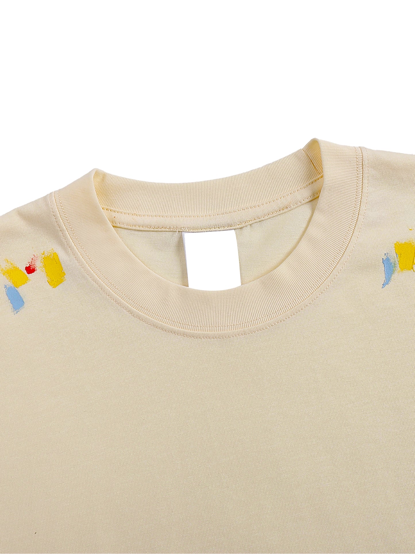 All Blues Ben Frank$ Paint Splatter T Shirt